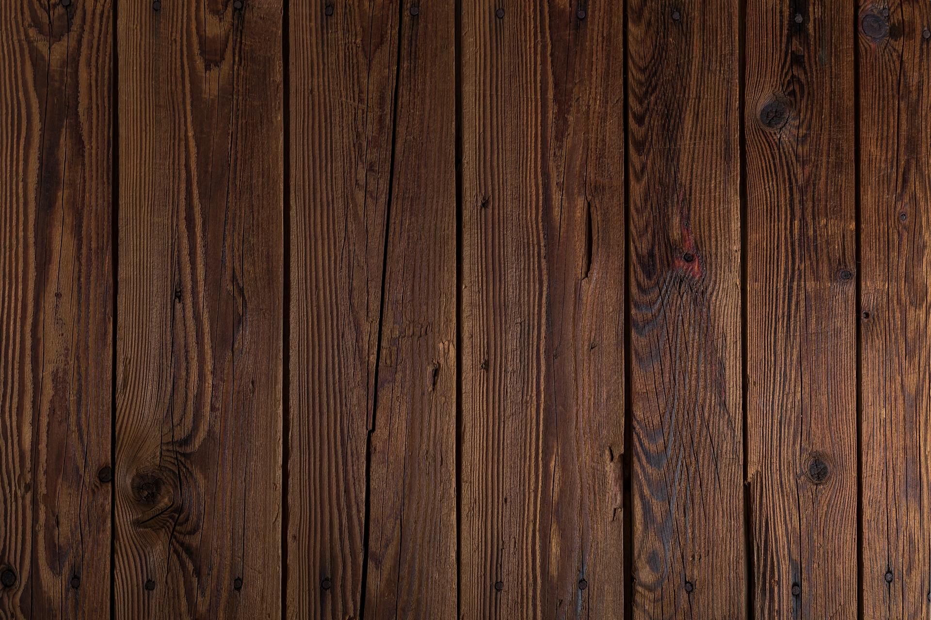 Close-up of wood grain texture on luxury vinyl plank flooring